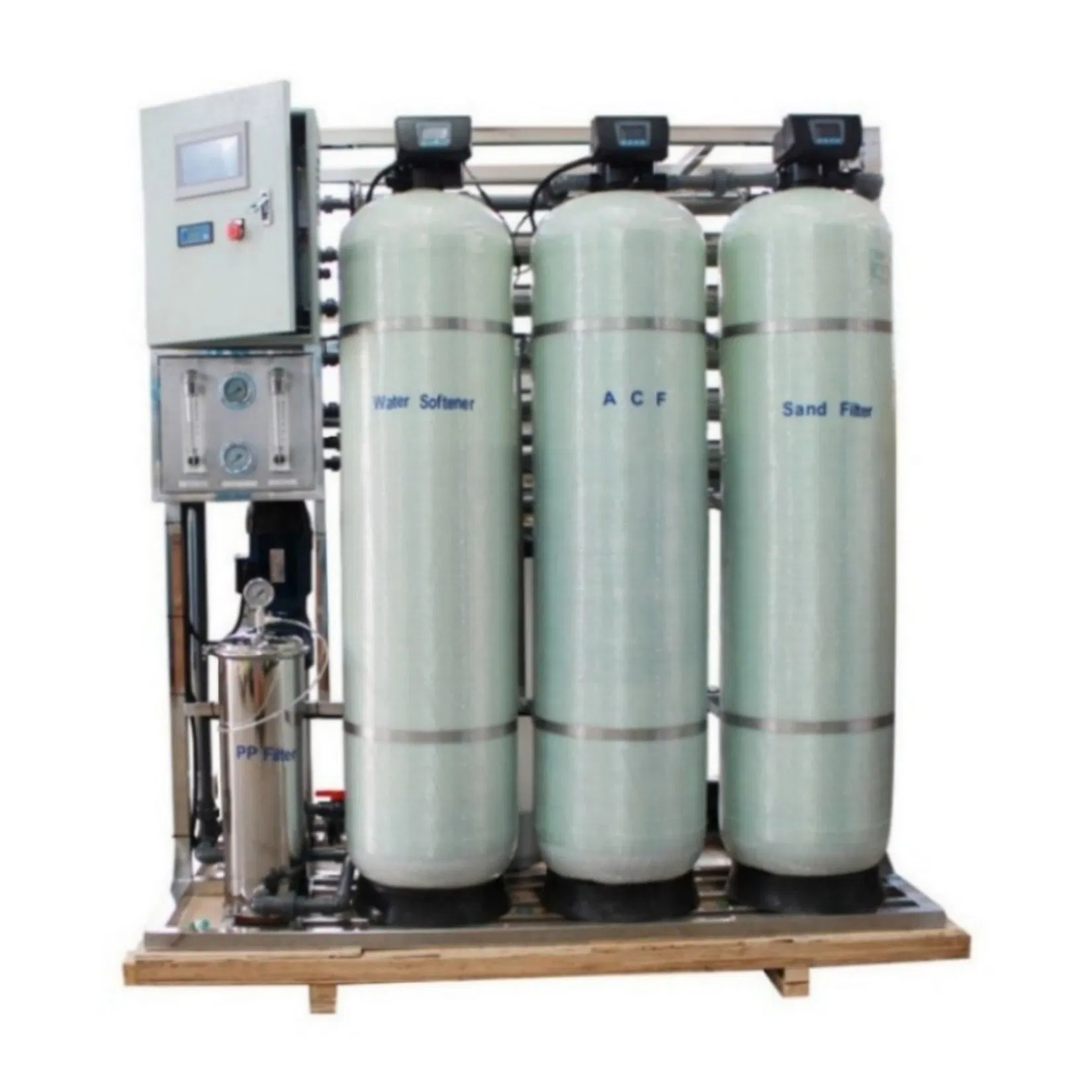 Advanced Brackish Water Reverse Osmosis System with Antiscalant Dosing