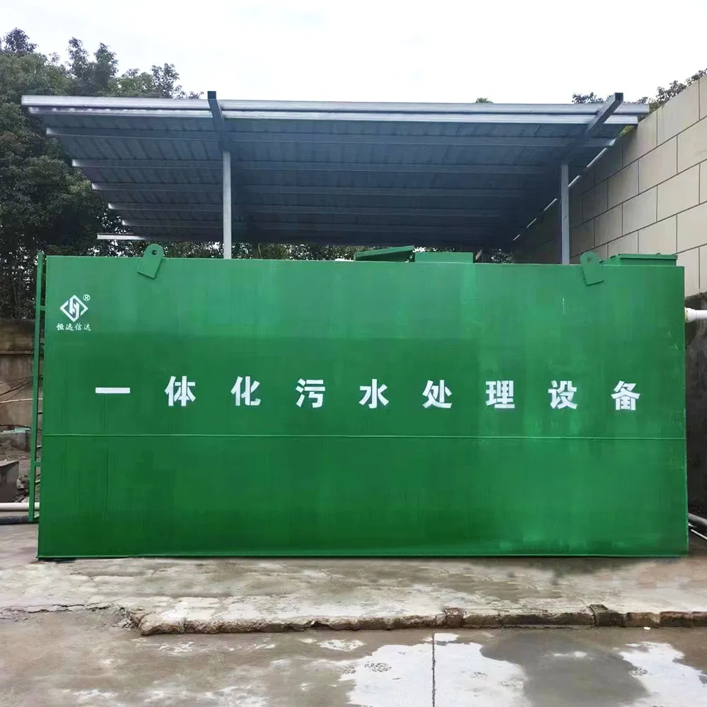 Compact AO Biological Treatment Plant Containerized Mbr Integrated Wastewater Treatment System
