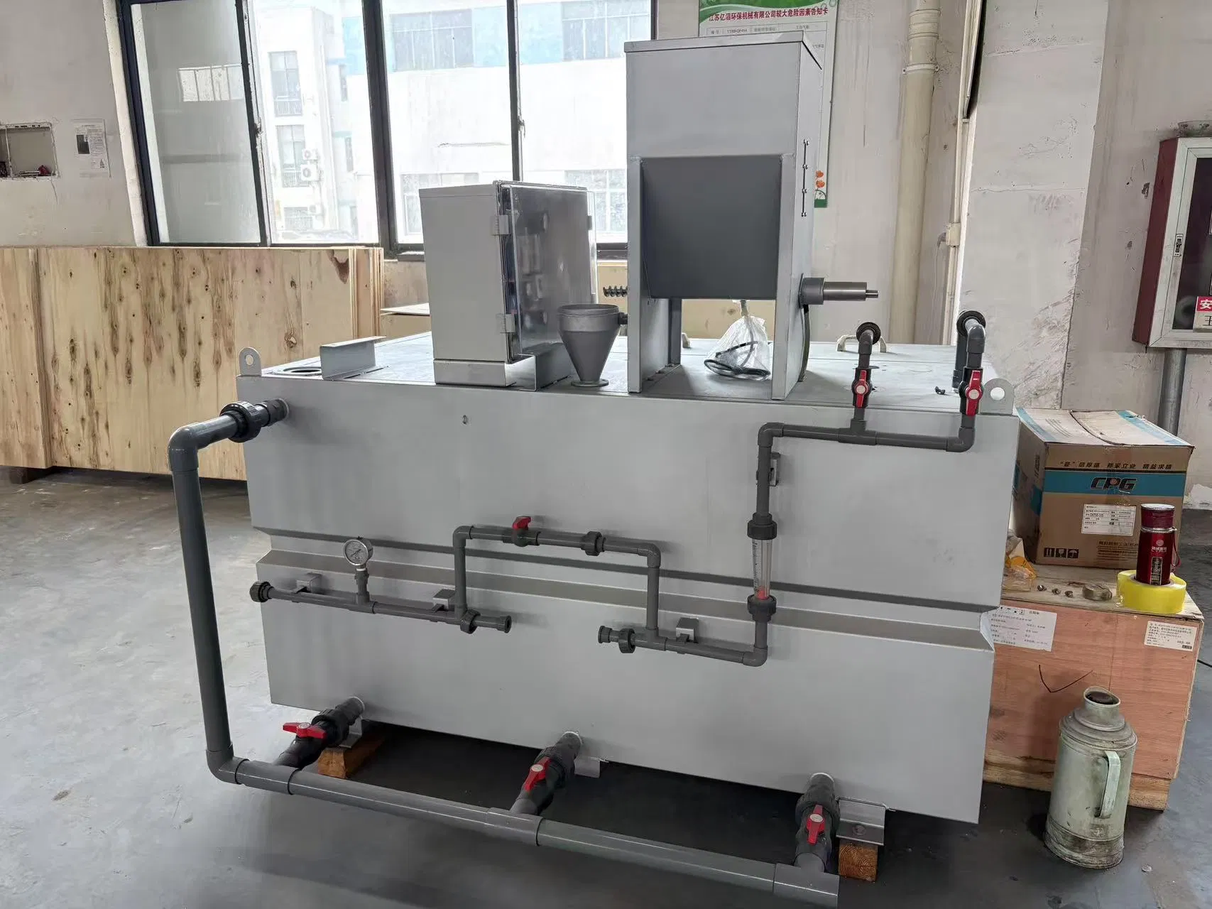 Advanced Polymer Dosing System for Efficient Sewage Treatment