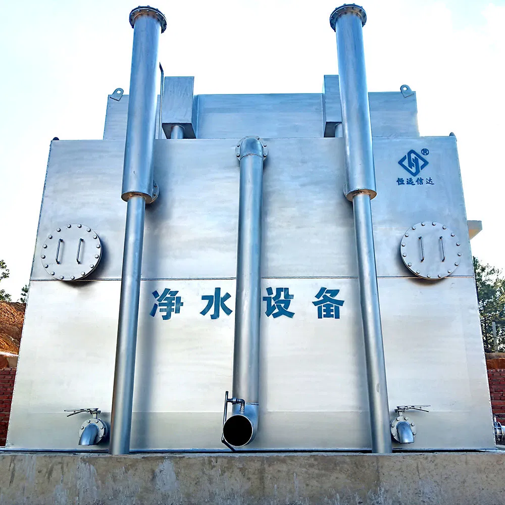 Integrated Water Clarification Filtration and Disinfection System for Surface Water Treatment Plants