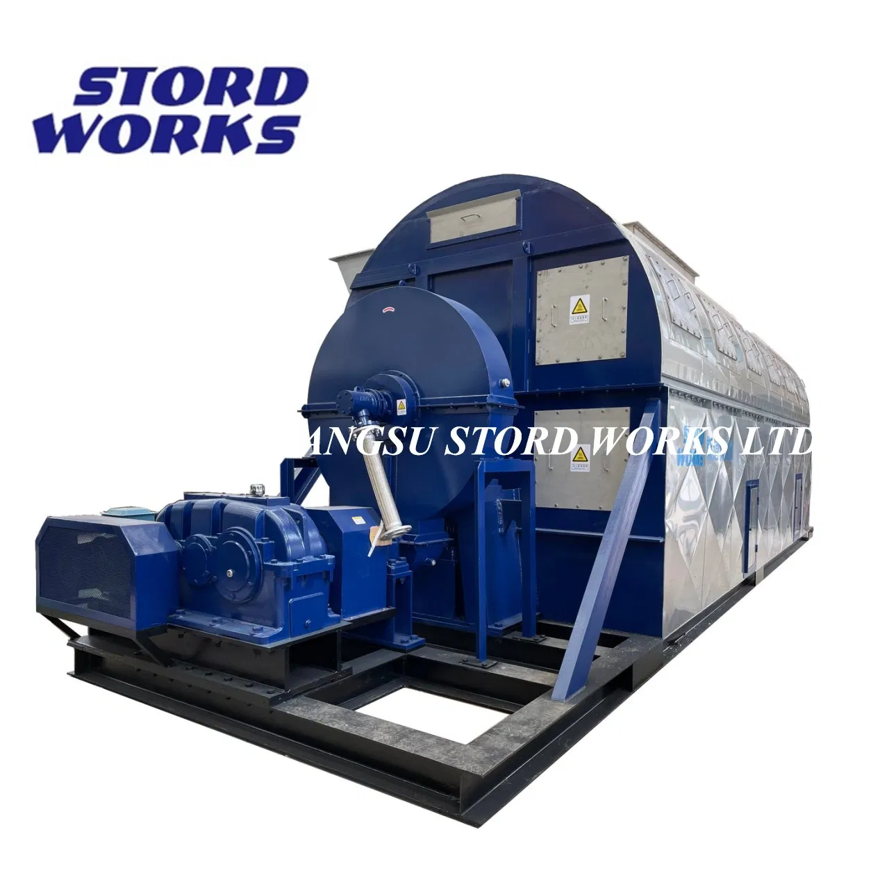 Professional Sludge Drying machinery Customized Steam Tube Bundle Dryer System
