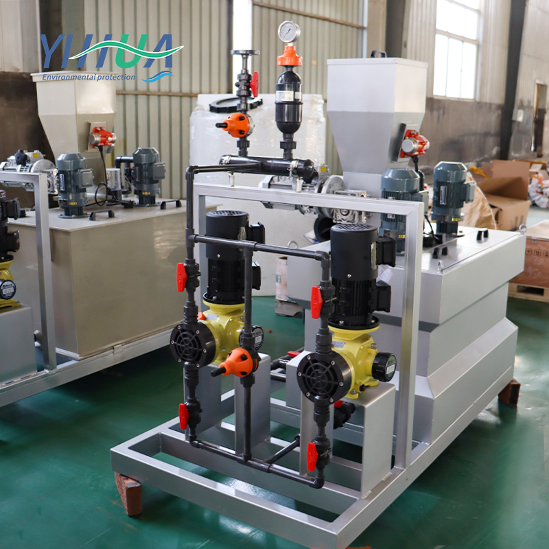 Sludge Thickening Polymer Preparation Dosing System