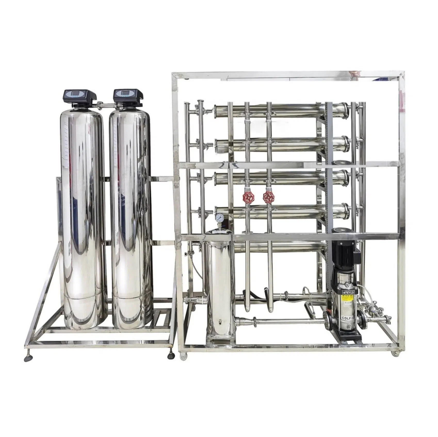 Industrial Reverse Osmosis with Chemical Dosing System for pH Adjustment and Biofouling Control