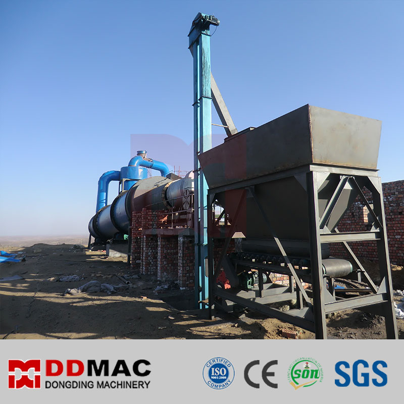 Continuous Sludge Drying System with Automatic Control for Sewage Sludge Dehydration