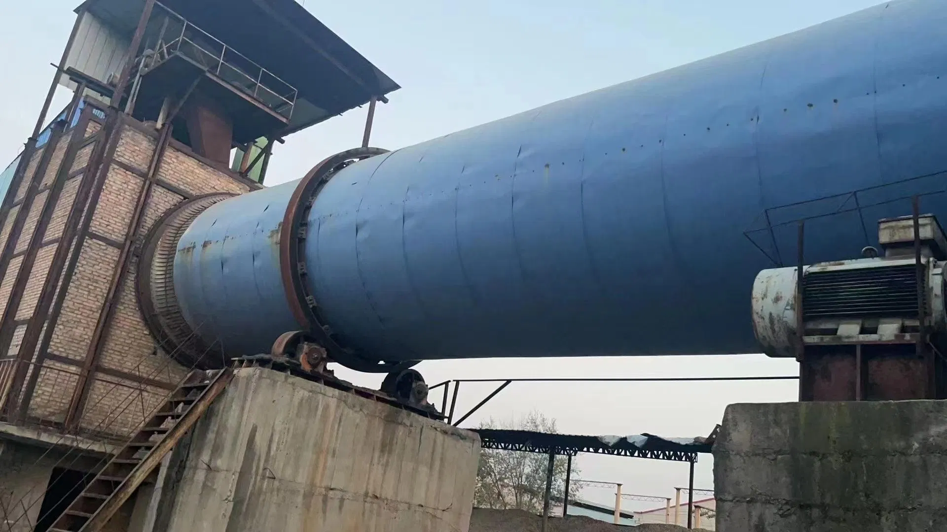 Complete Rotary Drum Drying System for Mining Plant