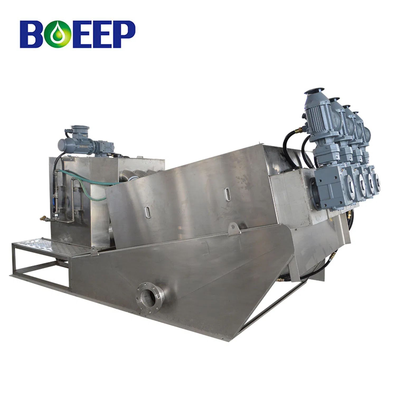Effluent Water Treatment Products Multi-Disk Screw Press Sludge Handling System
