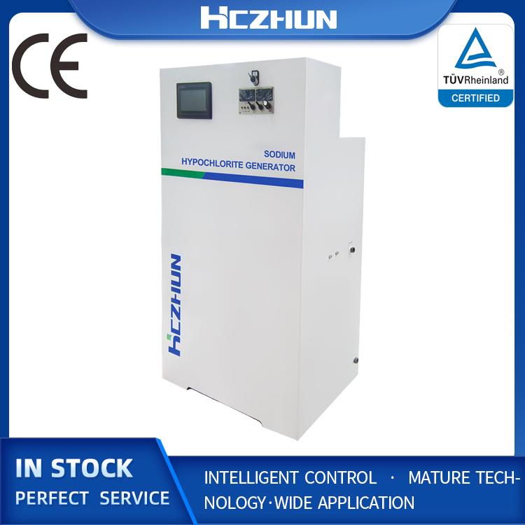 8kg Wastewater Treatment Equipment Brine Electrolysis 8000ppm Sodium Hypochlorite Generating System for Industrial Water Plant