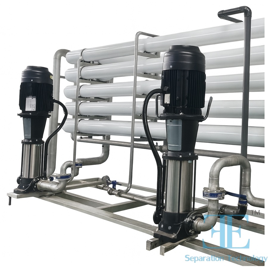SUS304/316 Industrial PTFE Membrane RO/Reverse Osmosis System for Filtration/Container/Water Purification Equipment/Treatment