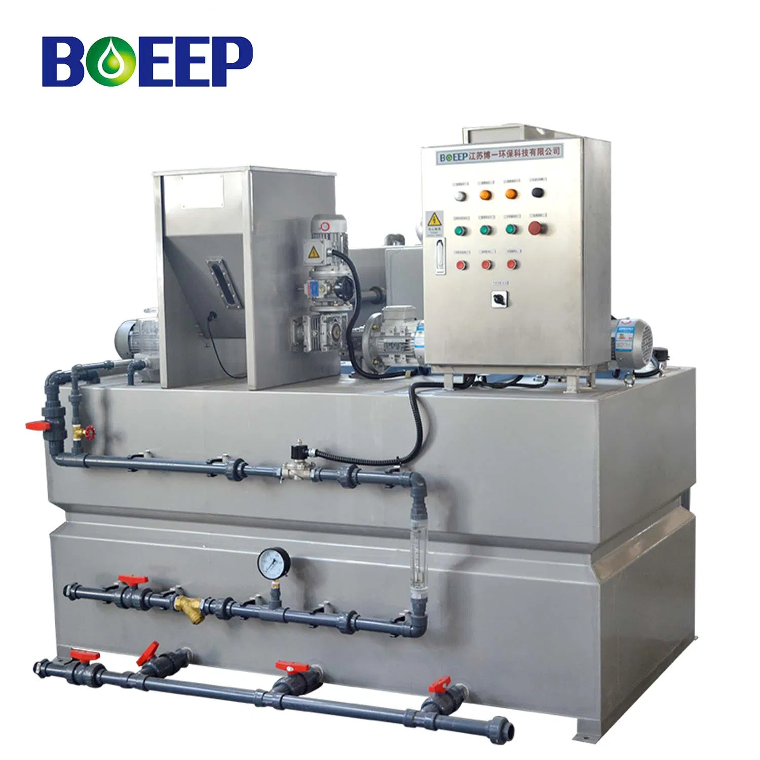 Automatic Chemical Dosing System for Sludge Wastewater Treatment
