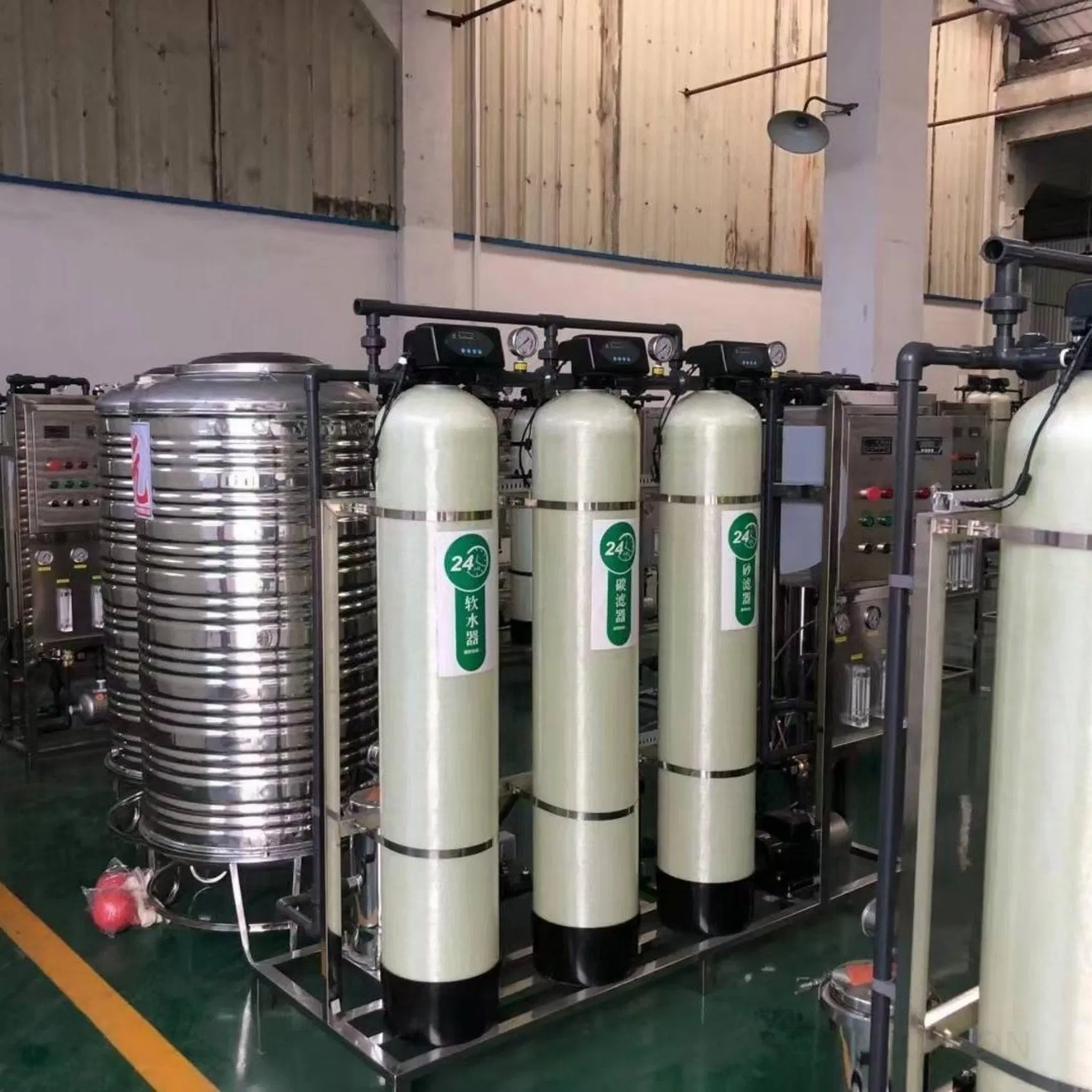 1/2/3/4/5/10m3/Day Industrial Water Purification Treatment System for Wastewater Purification Reuse