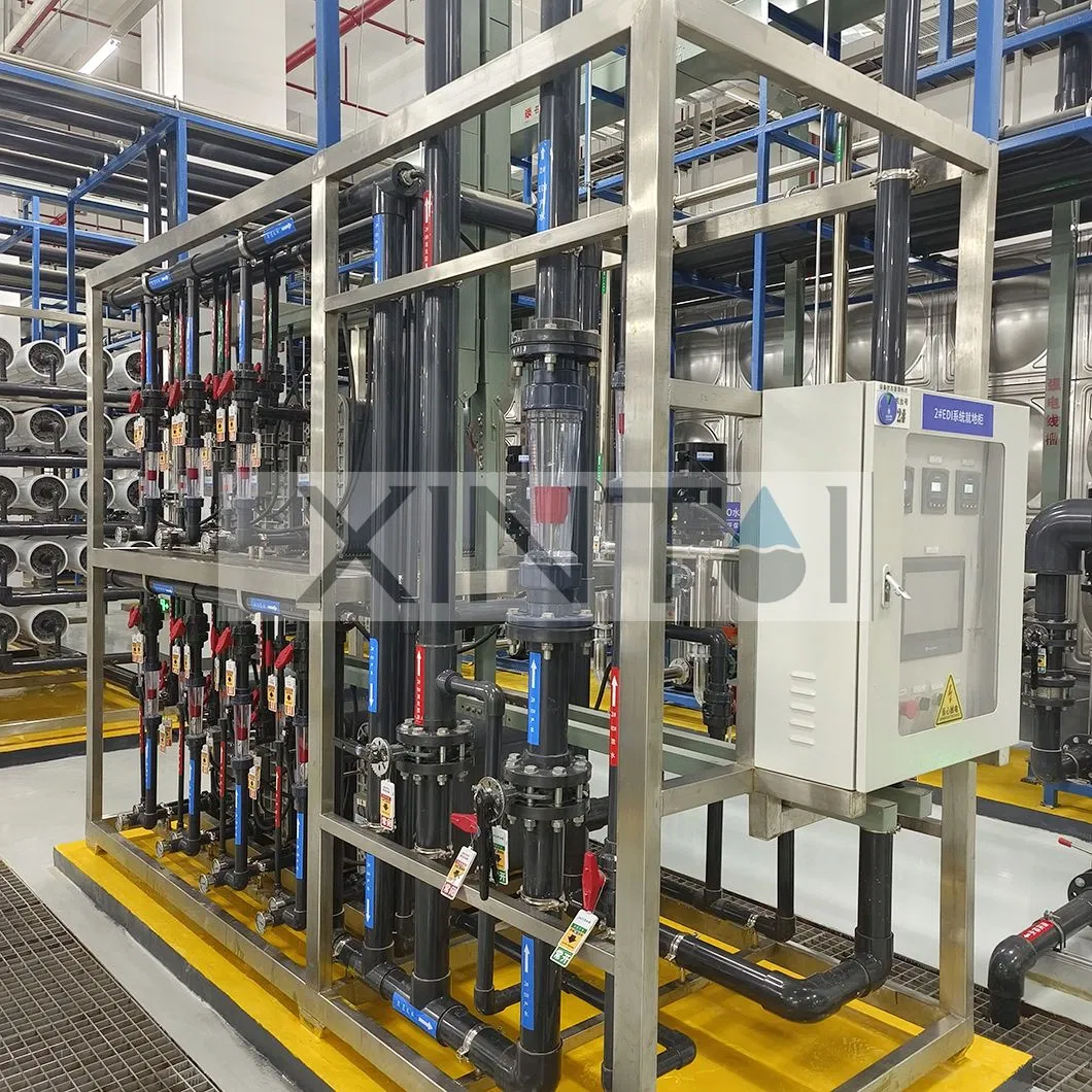 Industrial Wastewater Treatment and Purification EDI Tech. Sewage Water Purified RO System for Ultrapure Water