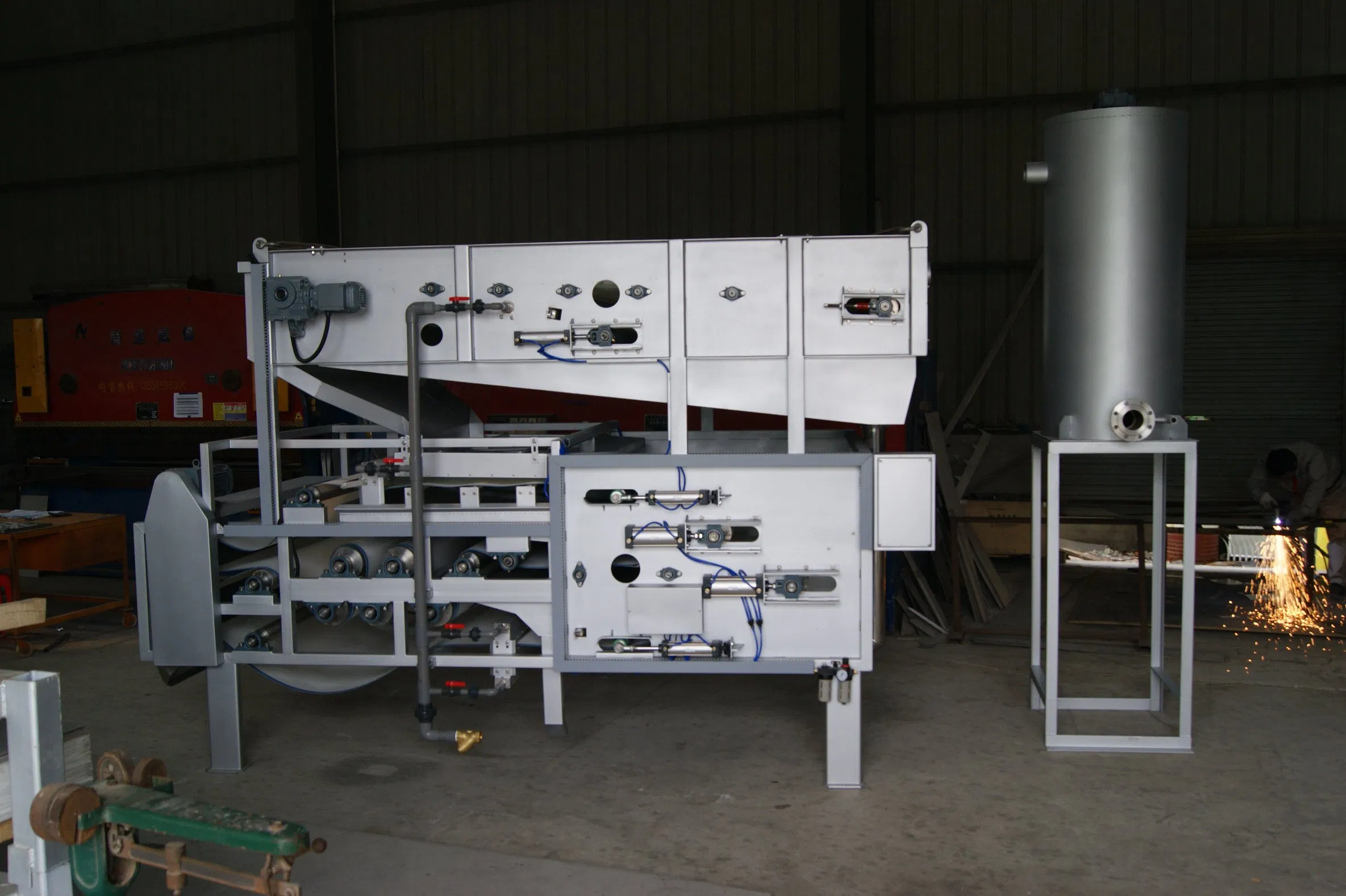 High-Performance Belt Dewatering System for Efficient Sludge Management