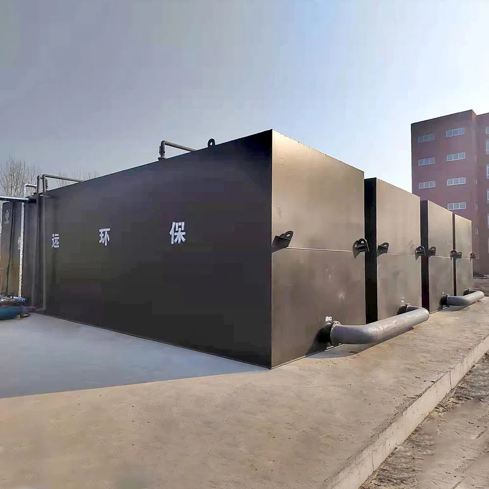 Compact AO Biological Treatment Plant Containerized Mbr Integrated Wastewater Treatment System