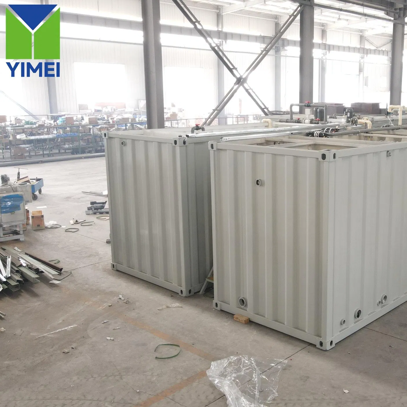 Industrial Wastewater Treatment System Featuring Mbr and Mbbr Processes