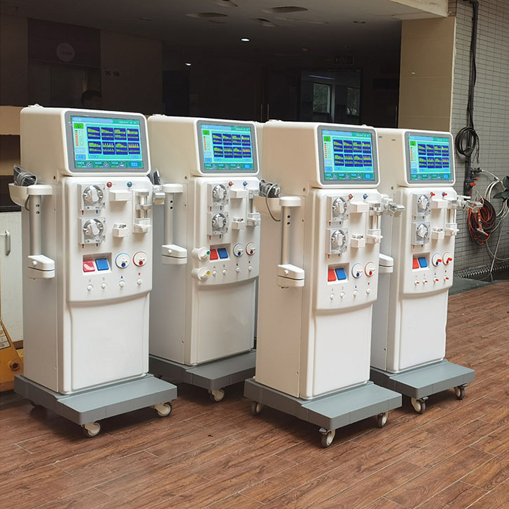 H-T2008-B Medical LCD Display Double Pump Hemodialysis Dialysis Machine