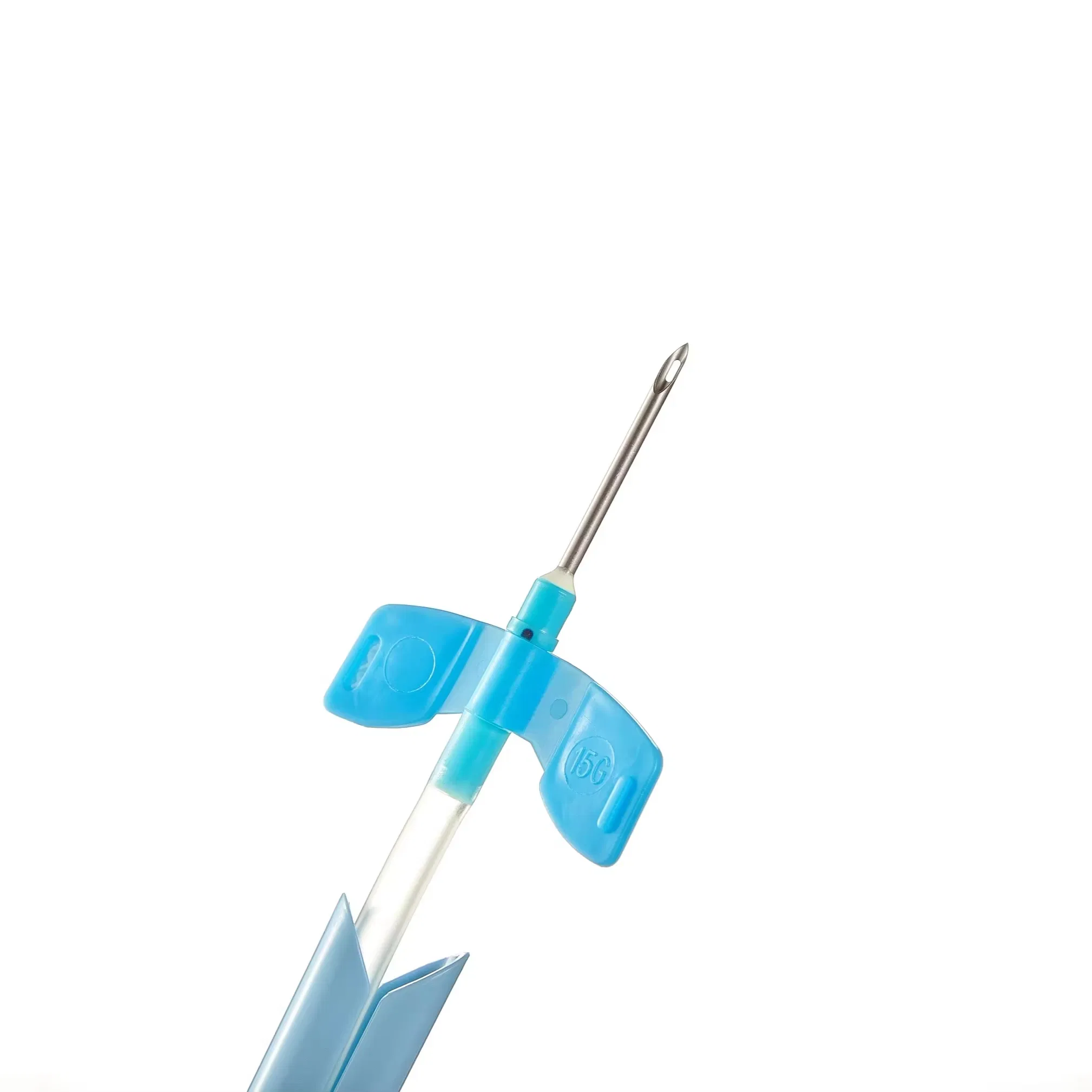 Needle Set IV Fistula for Dialysis Fixed Wing 15g 16g 17g