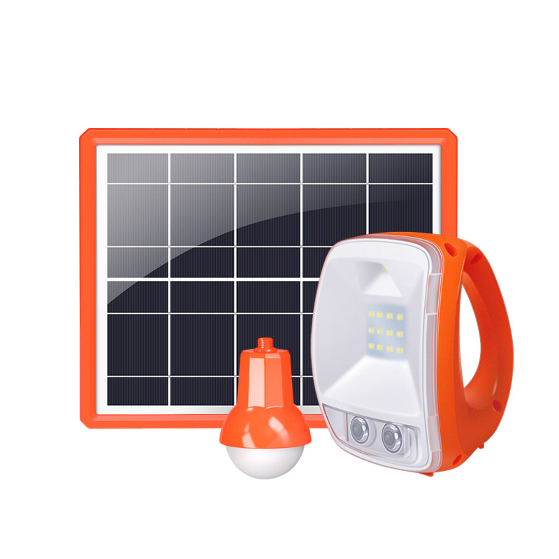 Lighting Global Solar Light 5W Portable Solar Lantern with Bulbs Mobile Charger Solar Lighting System for Emergency Use/Africa/India/Uganda/Rwanda