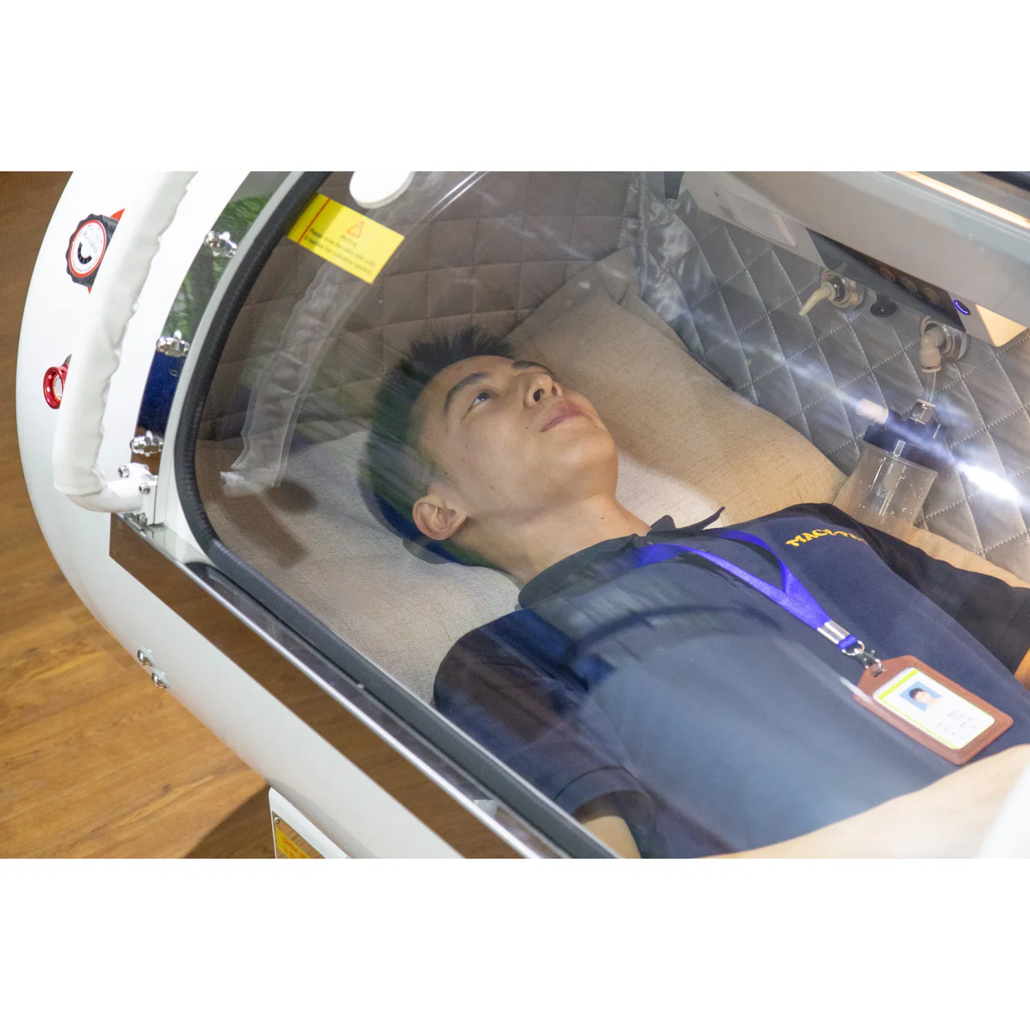 Macy-Pan HP2202 High Pressure 2.0ATA Hyperbaric Oxygen Hard Type Chamber Sports Rehabilitation Stoke Autism Diabetes Therapy Home Care SPA Chamber Beauty Care
