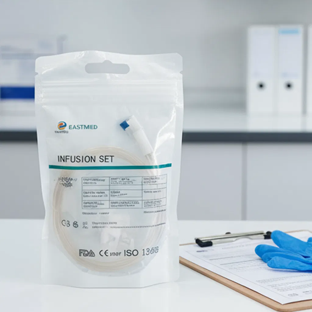 Disposable Infusion Set Luer Lock with Needle