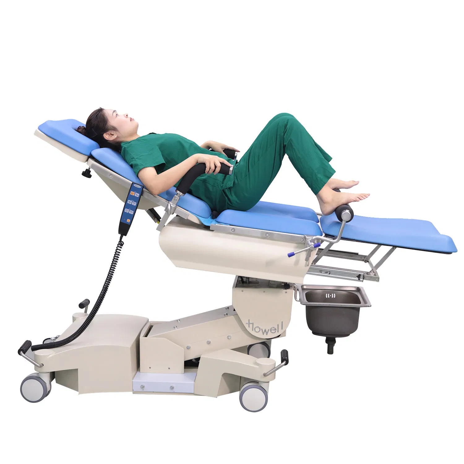 Obstetrics &amp; Gynecology Equipments Hospital Medical Adjustable Delivery Beds