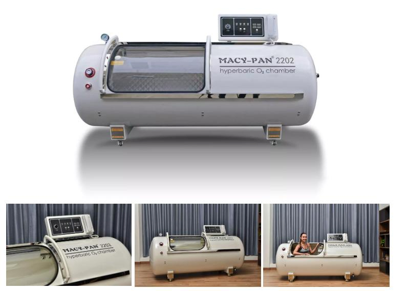 Macy-Pan HP2202 High Pressure 2.0ATA Hyperbaric Oxygen Hard Type Chamber Sports Rehabilitation Stoke Autism Diabetes Therapy Home Care SPA Chamber Beauty Care