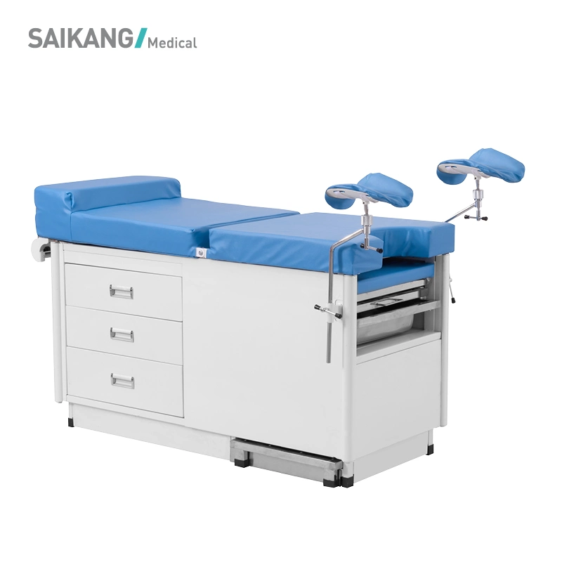 A048 Multifunction Adjustable Hospital Medical Gynaecological Manual Obstetric Delivery Table with FDA