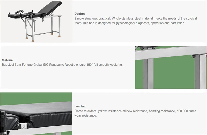 Manual Medical Obstetric Table