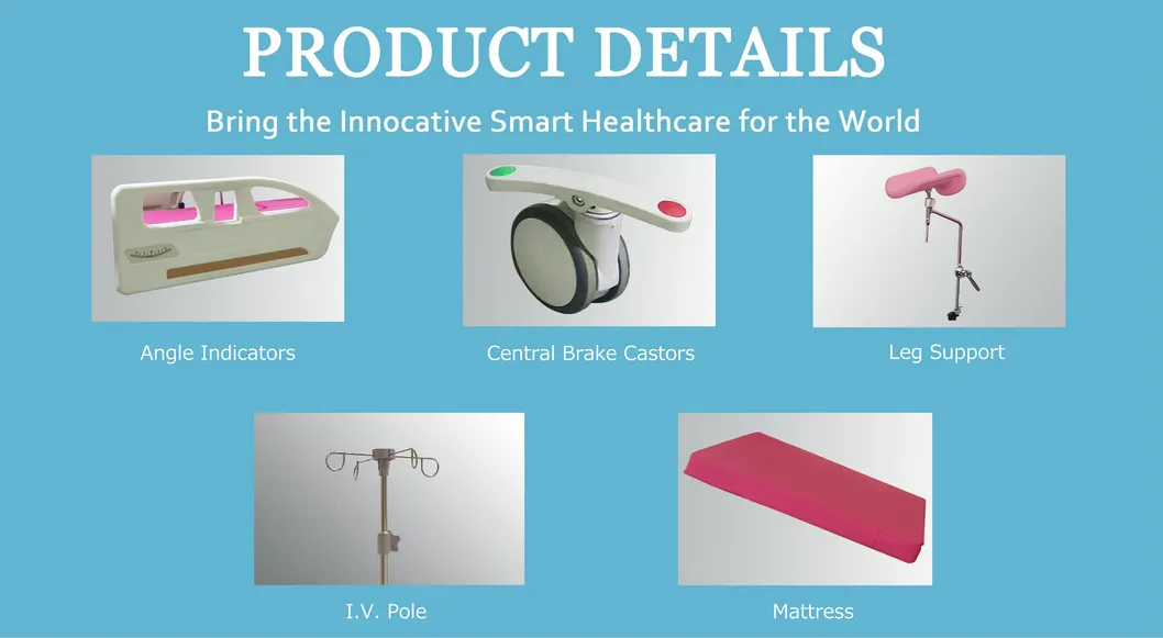 Obstetric Delivery Bed Features