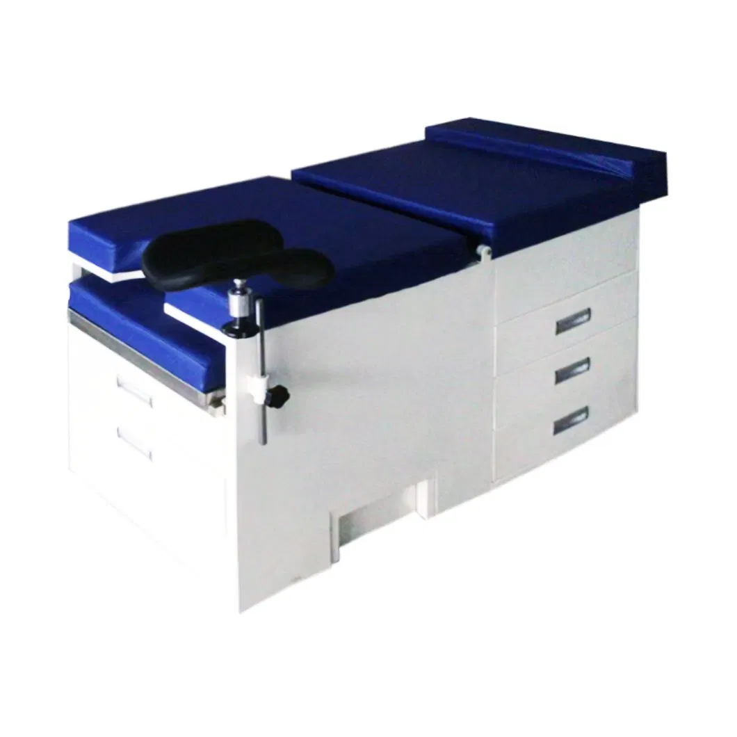 Hospital Adjustable Gynecology Electric Gynecological Exam Chair Obstetric Examination Bed