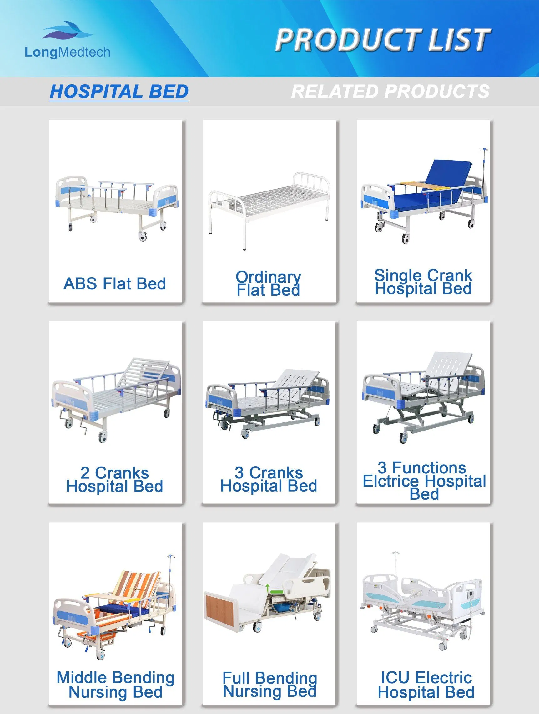 Medical Gynecological Obstetric Table Delivery Bed/ Delivery Bed Two Parts