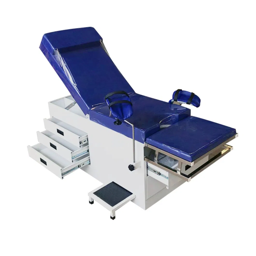 Hospital Adjustable Gynecology Electric Gynecological Exam Chair Obstetric Examination Bed