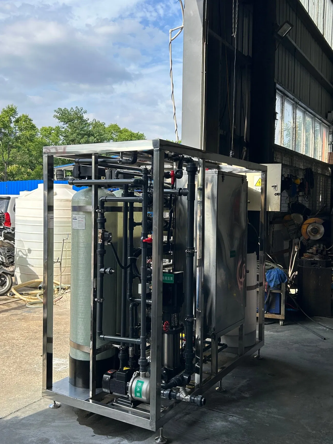 1000L 2000L Factory Price Water Filtration System Dialysis Reverse Osmosis Machine for Pure Drinking Water