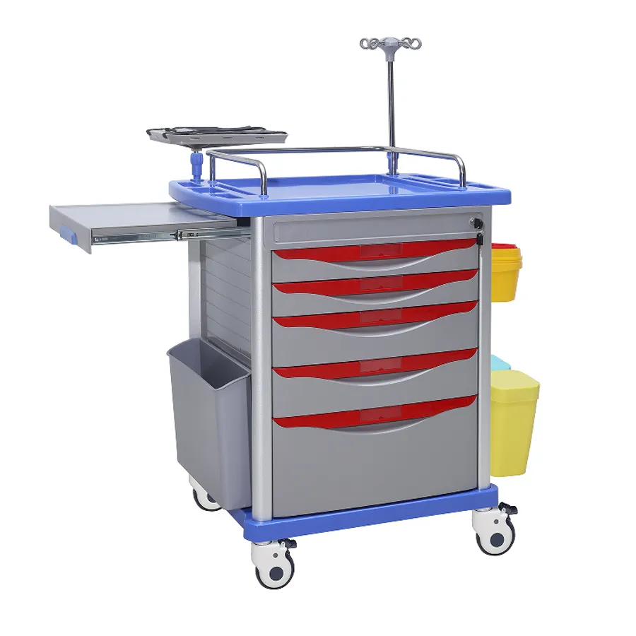 Emergency Trolley Side View