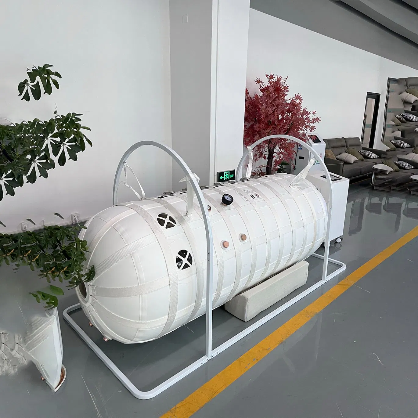 Luxury Hyperbaric Oxygen Chamber System for Anti-Aging Reduce Wrinkles Improve Skin Elasticity Oxygen Bed for Wellness Centers