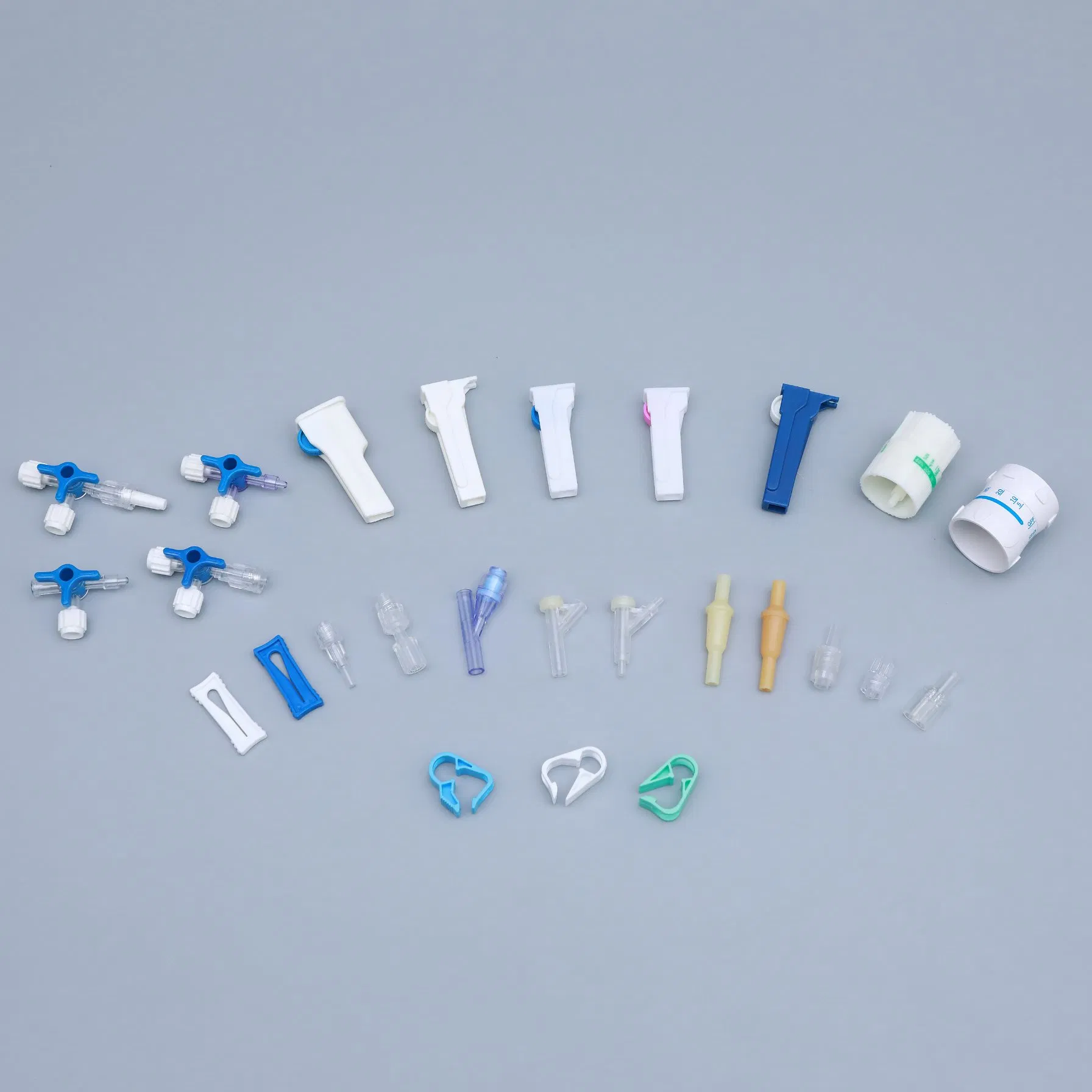 The Sterile Components of IV Infusion Set, Luer Lock, Y-Injection Port, etc,
