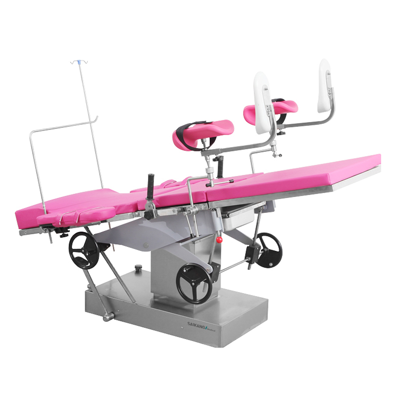 Nwf2105 Number Win Hydraulic Multifunction Medical Obstetric Bed Manual Gynecology Delivery Table