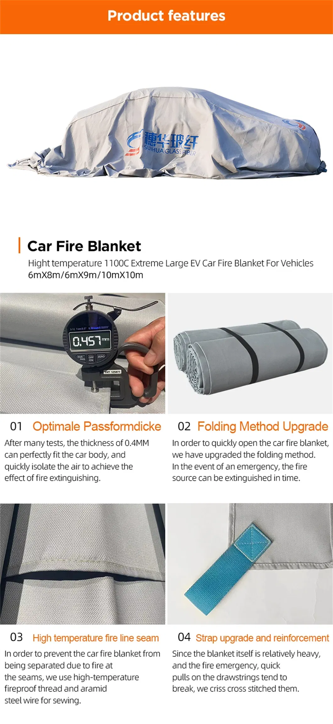 Fire Blanket Detail 1