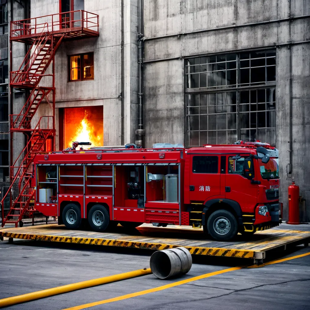 High-Performance Pumper Fire Truck for Emergency Response