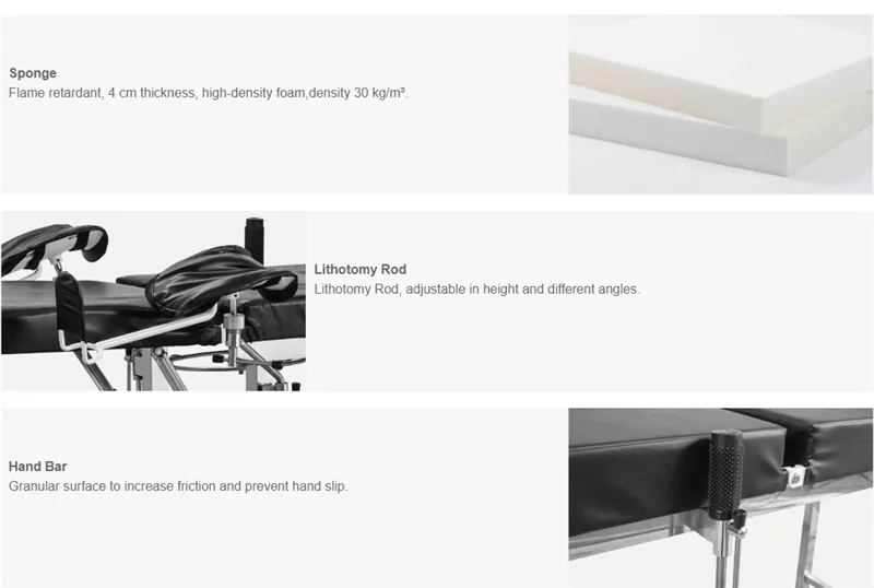 Gynecology Table Details