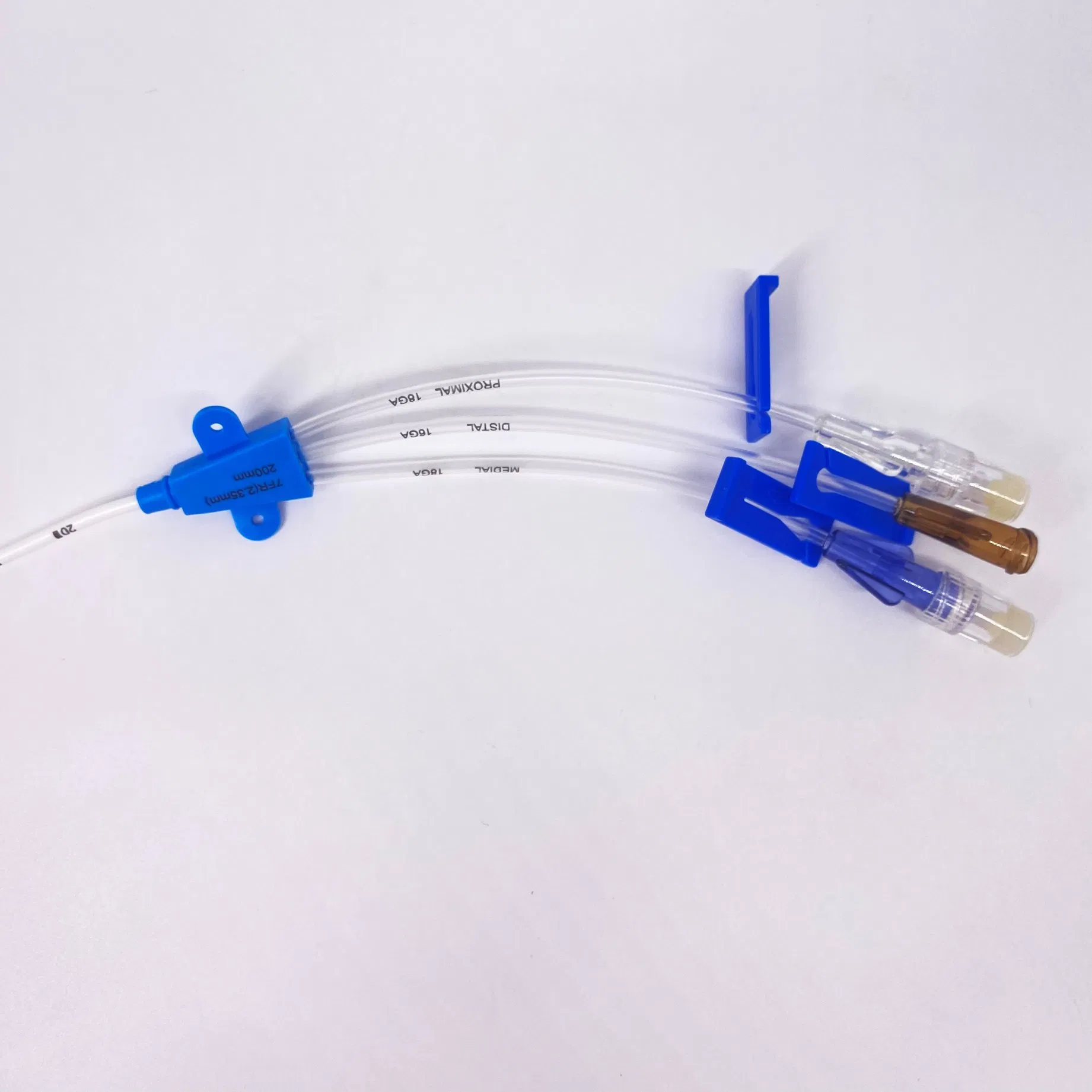 Hospital Dialysis Antimicrobial Single Double Triple Quadruple Lumen CVC Catheter Central Venous Catheter Kit