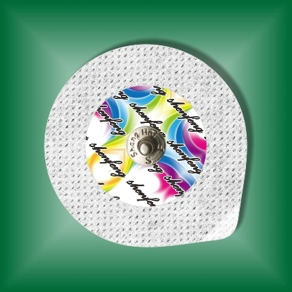 High-Quality Disposable ECG Electrode, Spunlace, 50mm Diameter