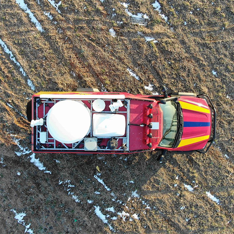 Large Expandable Shelter Communication Command Vehicle for Emergency Response (Satellite - Enabled)