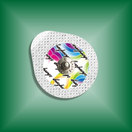 High-Quality Disposable ECG Electrode, Spunlace, 50mm Diameter