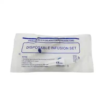 Disposable Medical Portable Sterile IV Infusion Giving Fluid Drip with Regulator