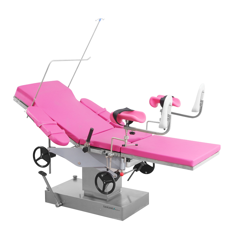Nwf2105 Number Win Hydraulic Multifunction Medical Obstetric Bed Manual Gynecology Delivery Table
