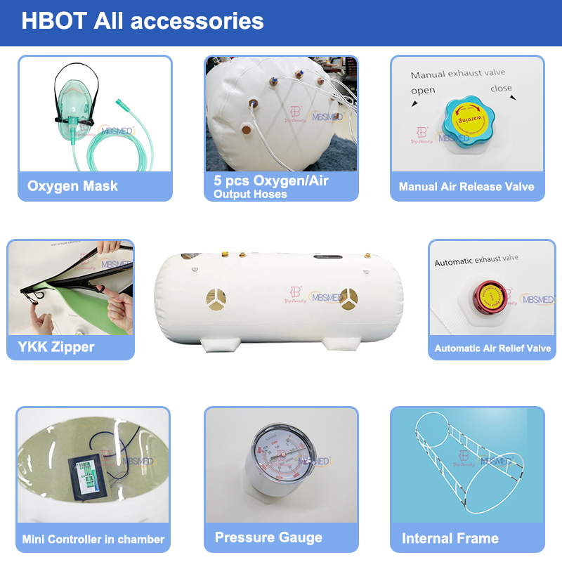 Home Oxygen Tent Natural Treatments for Insomnia Athlete Recovery System 1.3ATA 1.5ATA Hyperbaric Oxygen Cabin