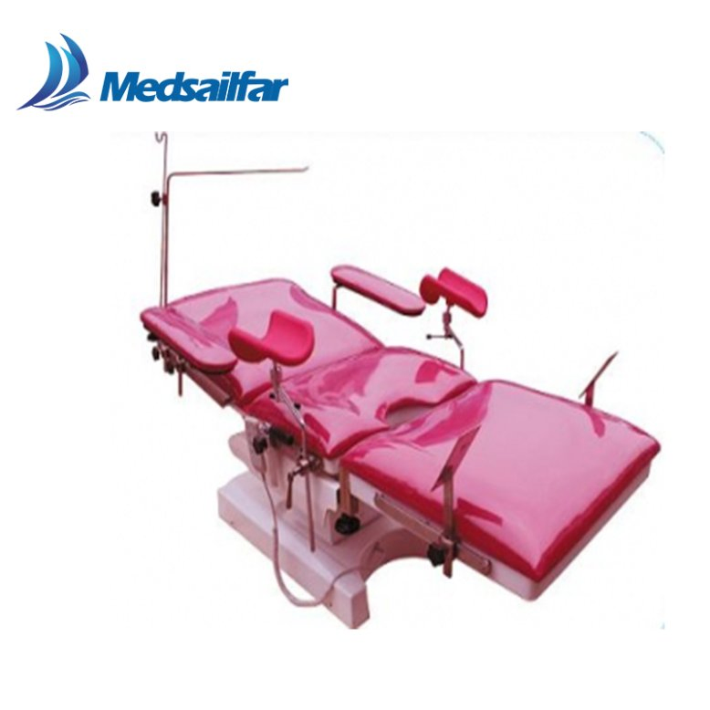 Electrical Motor Memory Foam Hospital Gyneco-Obstetric Gynecological Operating Table