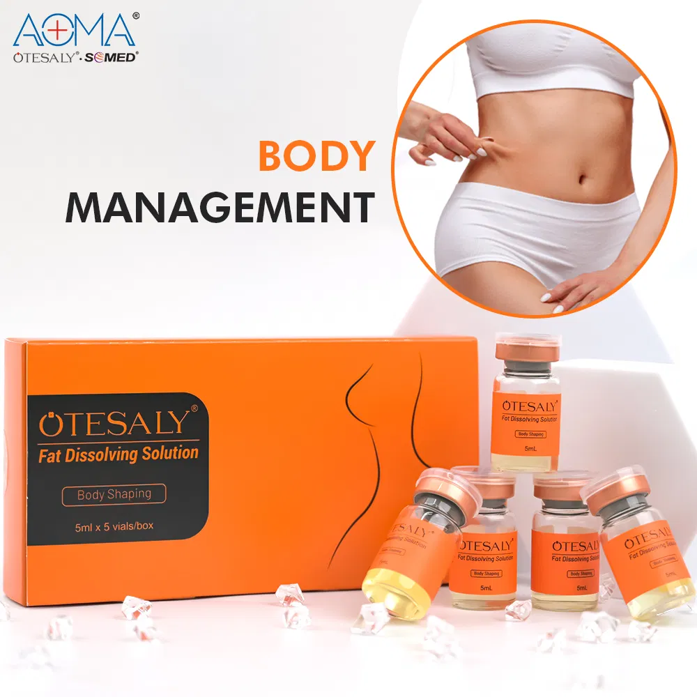 Clinic Care Otesaly Fat Dissolving Serum 5 Ampoules Needleless Lemonbottle Fat Dissolving Diabetes Injections Thin Arms