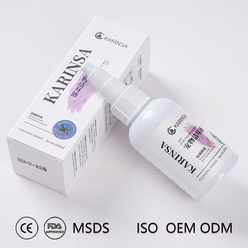 Pet Ear Solution - Anti - Mite, Bacteria Control