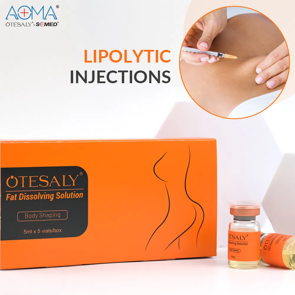 Clinic Care Otesaly Fat Dissolving Serum 5 Ampoules Needleless Lemonbottle Fat Dissolving Diabetes Injections Thin Arms